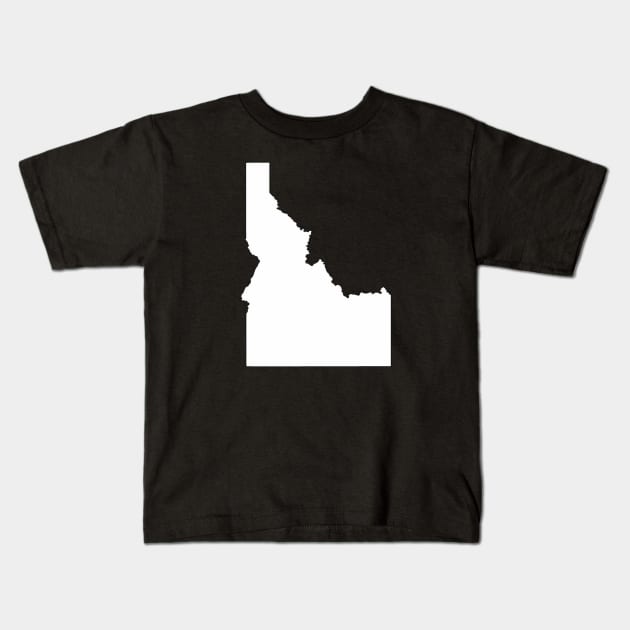 State of Idaho Kids T-Shirt by MacGordonsEmporium